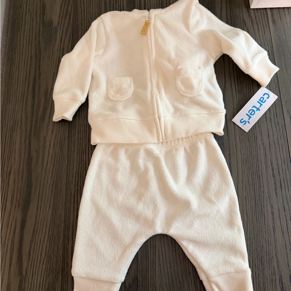 Carter's Zip Hoodie and Pants Set
